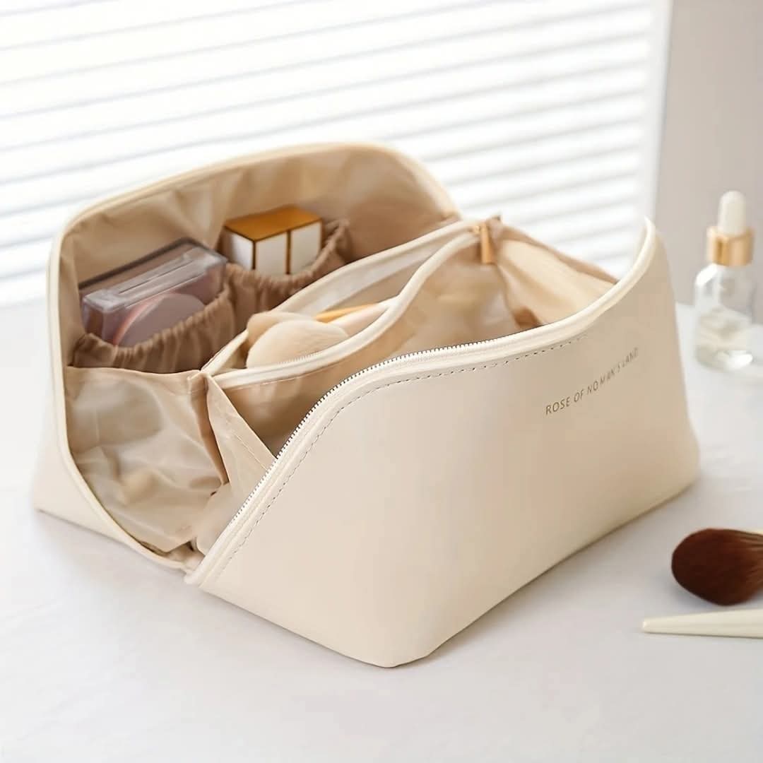 Retro Make up / cosmetic travel bag