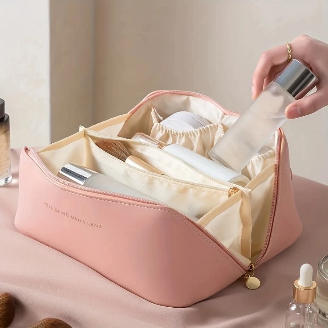 Retro Make up / cosmetic travel bag