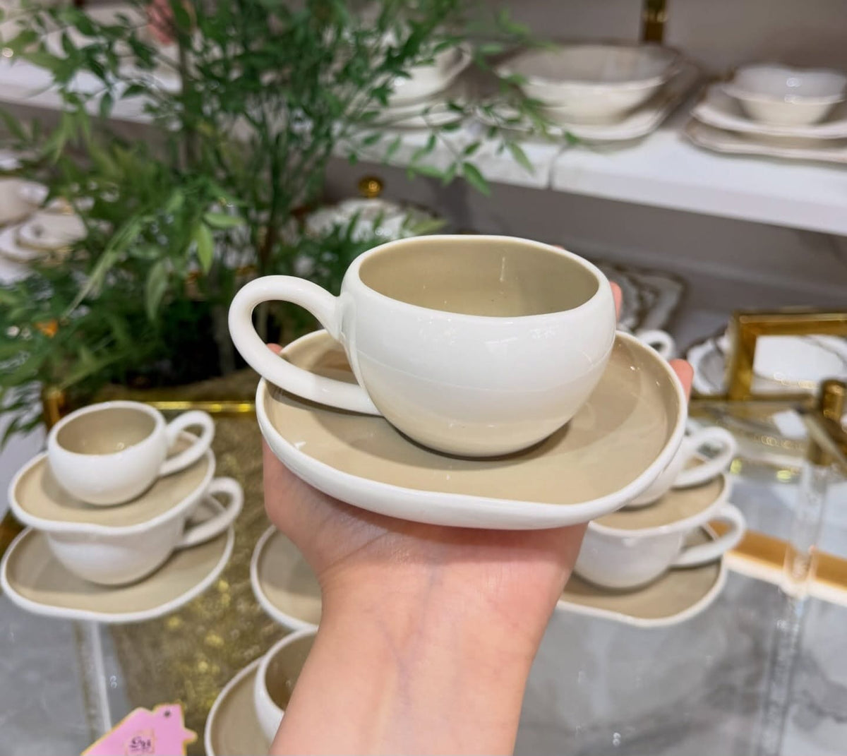 12pcs Premium Porcelain Cup & Cup saucer