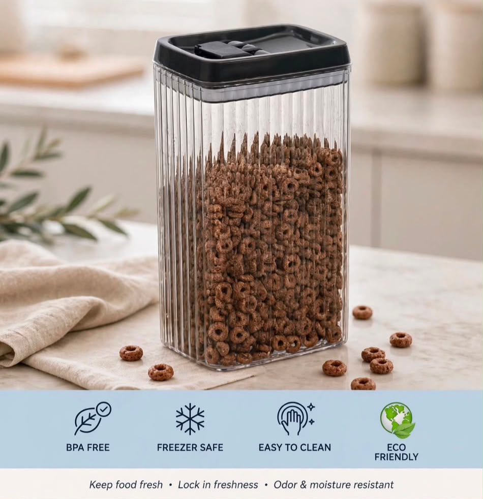 Acrylic Air-Tight Food storage container