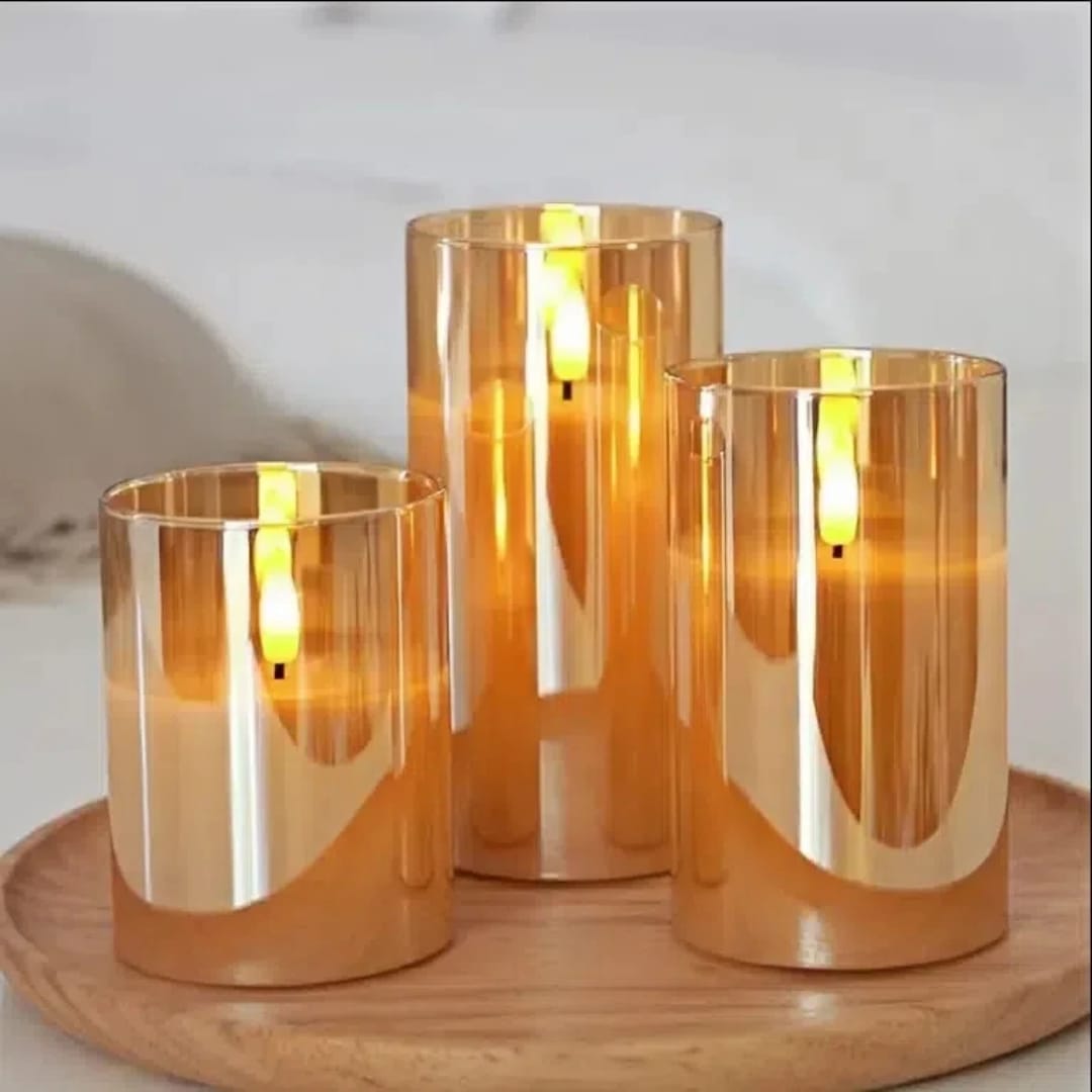 3D Bullet-head Flame LED Remote-controlled
