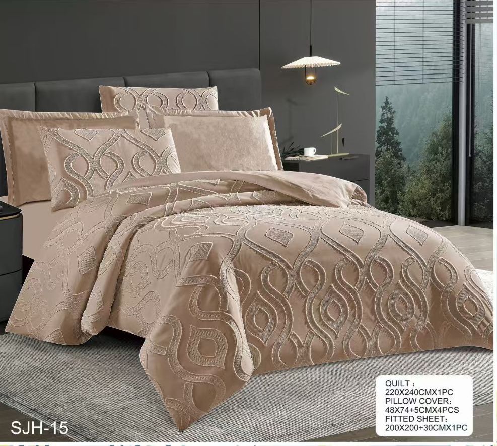 6 pcs Tufted Duvetcover