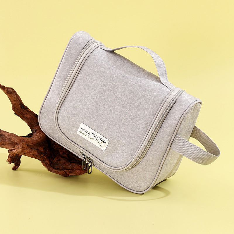 Portable travel cosmetic bag