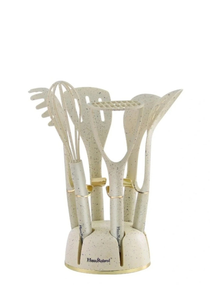 7-piece nylon kitchen utensil set