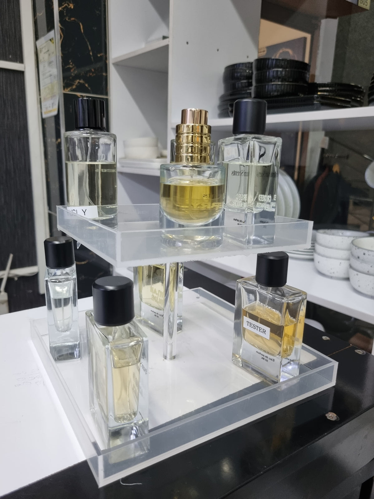 2 tier acrylic organizer