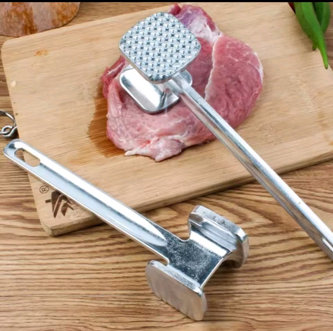 Kitchen Meat Tenderizer Steak Mallet Hammer Aluminum for Picnic BBQ Cooking