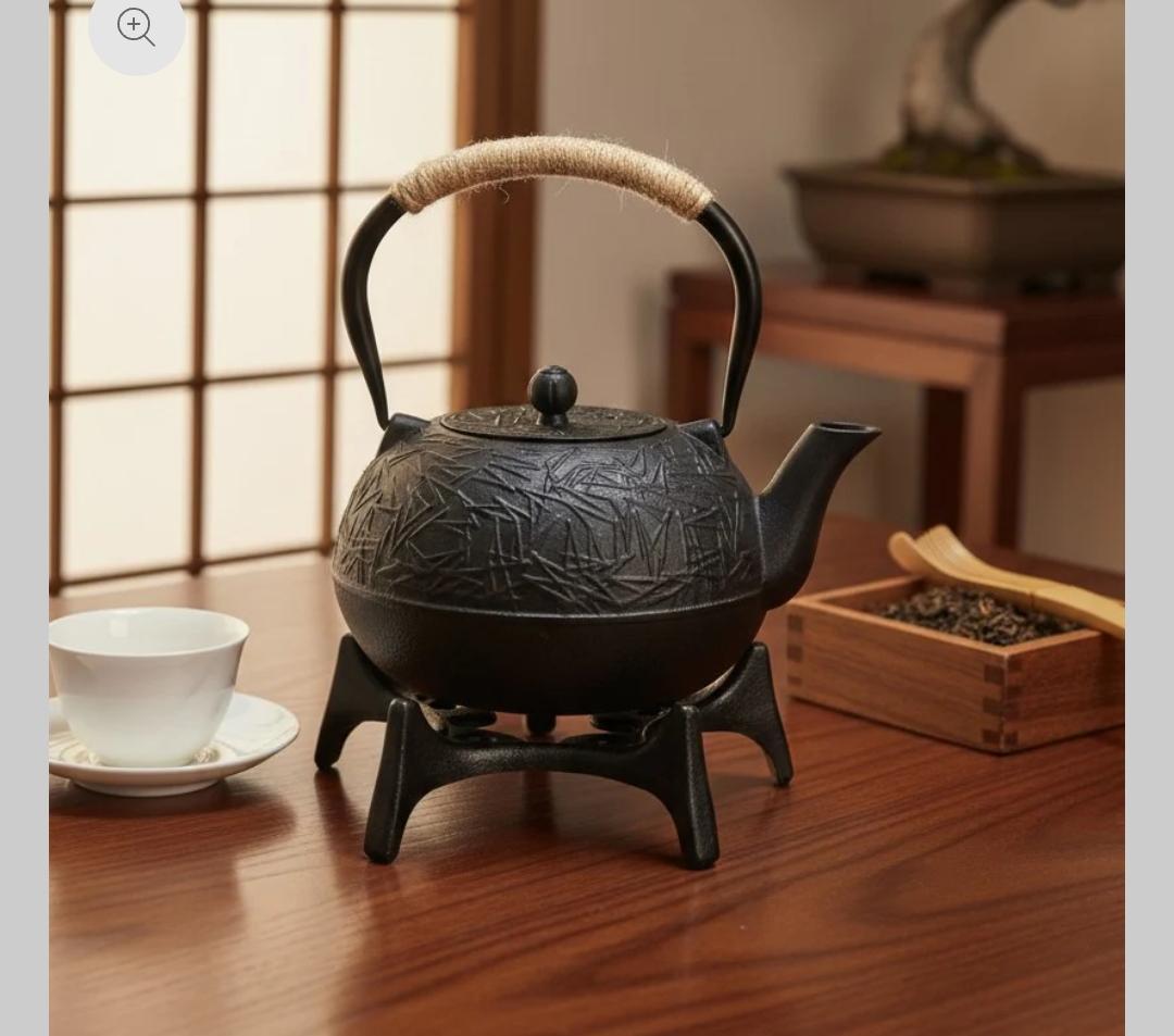 1600ml Japanese Kettle + Coaster