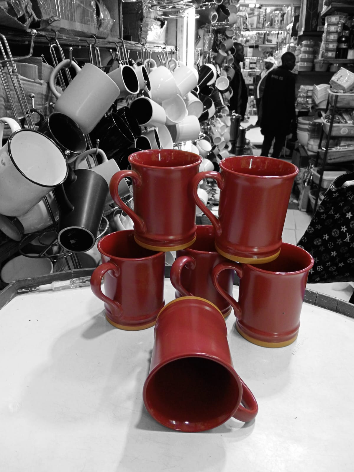 Ceramic cups