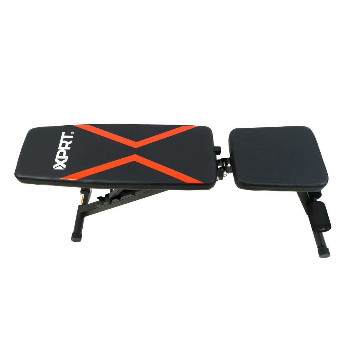 Foldable and adjustable weight bench