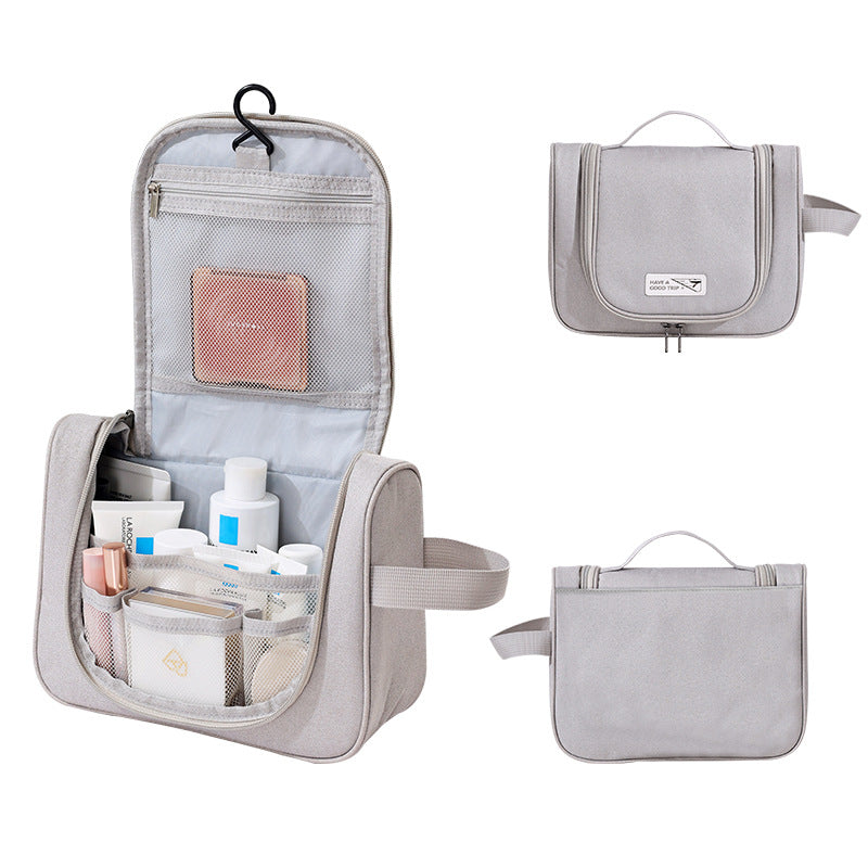Portable travel cosmetic bag
