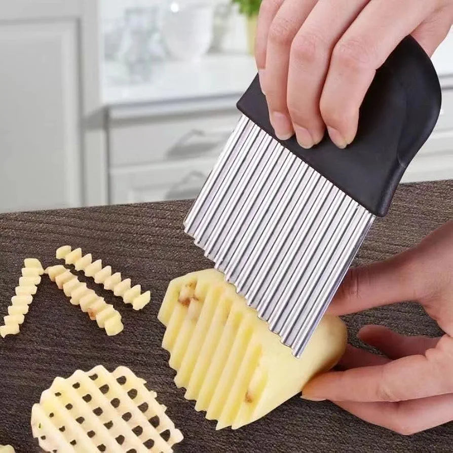 Stainless Steel Crinkle Cutter