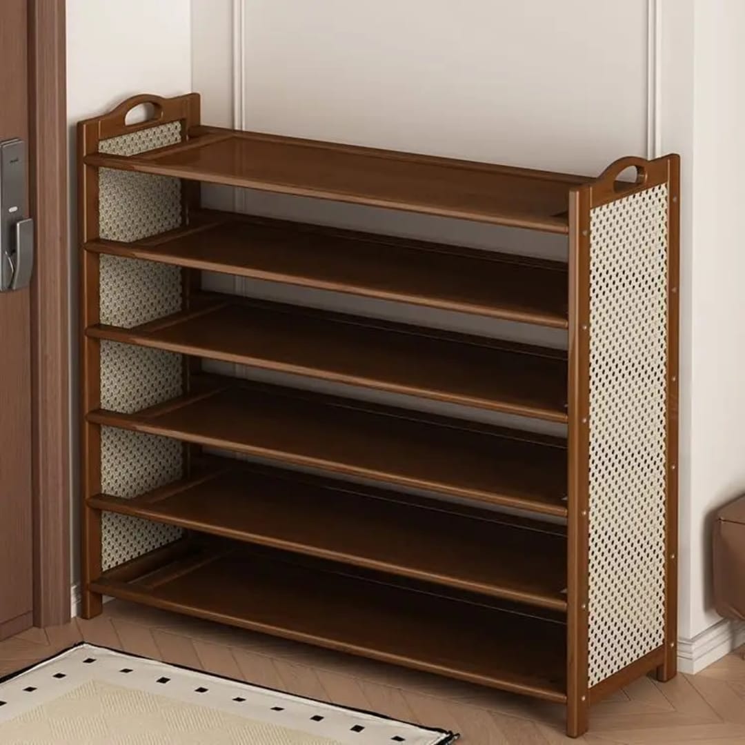 6 Layer Bamboo shoe rack