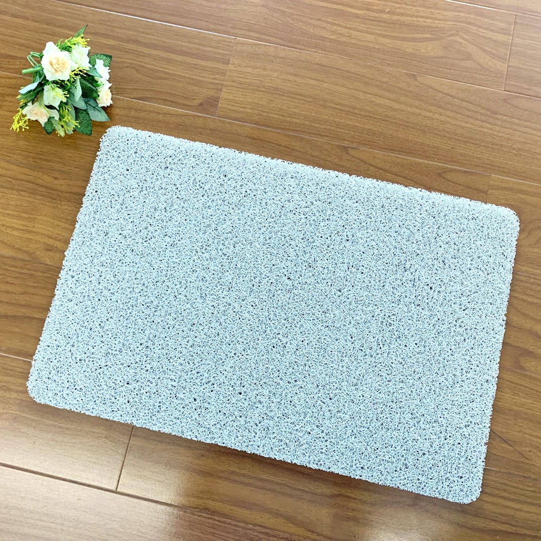Loofah bath mat with drainage easy to clean and washable for bathroom