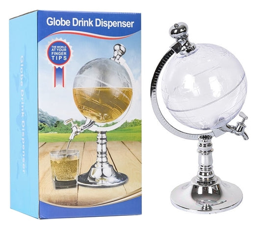 Globe liquor dispenser