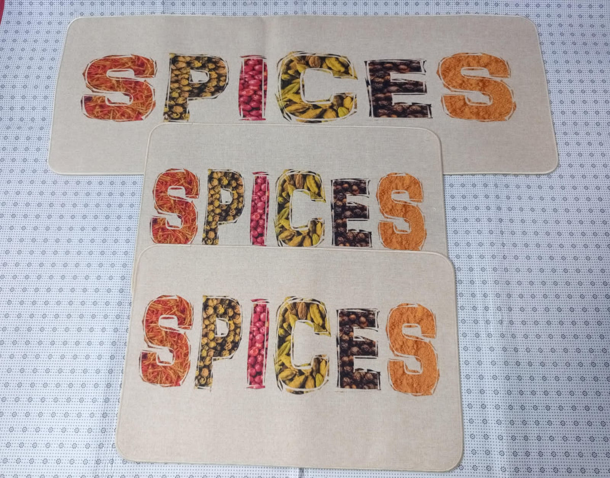 3 pcs kitchen mat