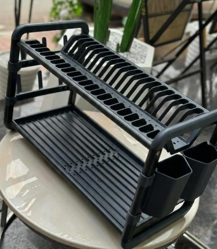 2 Tier Dish Drying Rack for Kitchen counter