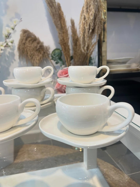 12pcs Premium Porcelain Cup & Cup saucer