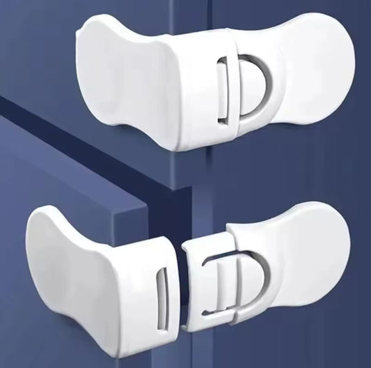 Anti-pinch hand child safety lock