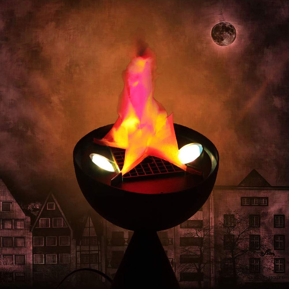 Flammen lampe wine lamp stand shape fireplace decor piece
