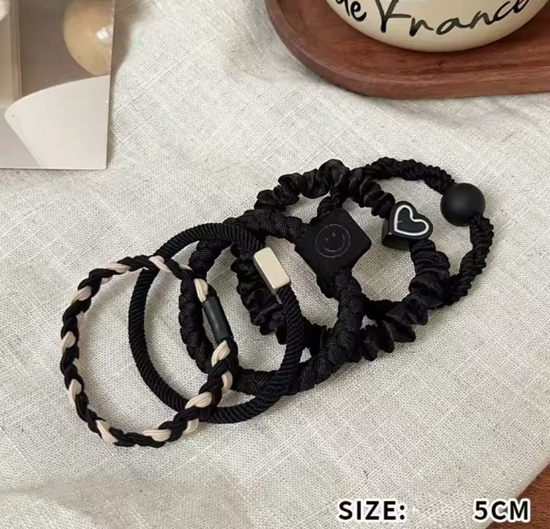 2pcs Baby Girls Fashion Bow Tie Rubber