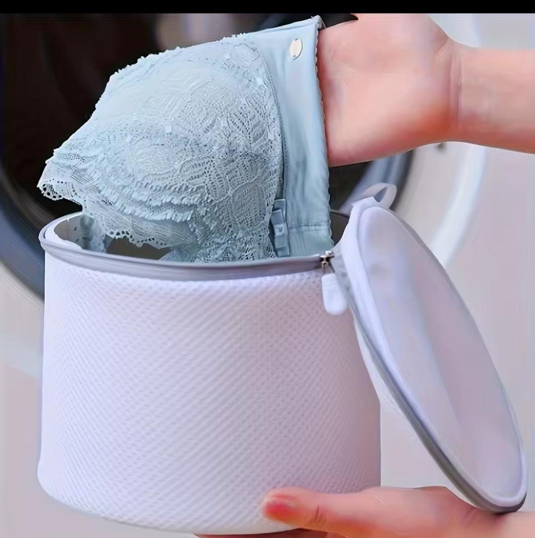 Durable honey comb mesh bra laundry bag