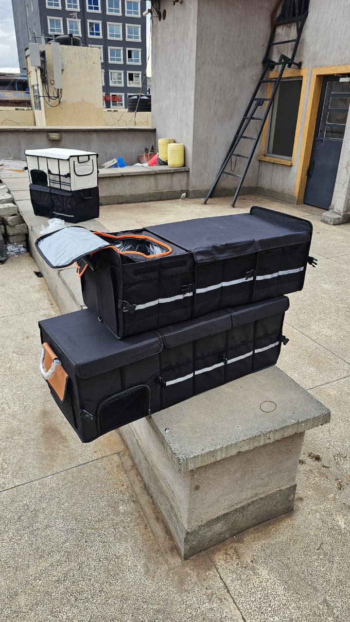 Heavy Duty Car Boot/Trunk Organizer with mutliple Compartments