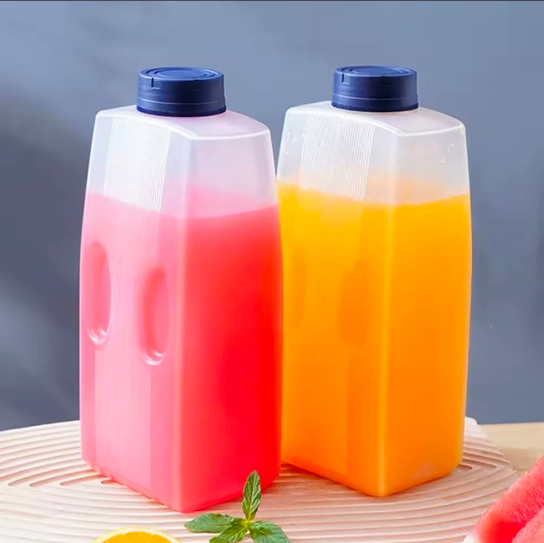 2L High-temperature Resistant Thickened Cold Water Bottle Anti-fall Fridge Side Cold Water Plastic Juice Anti-flavor Transfer