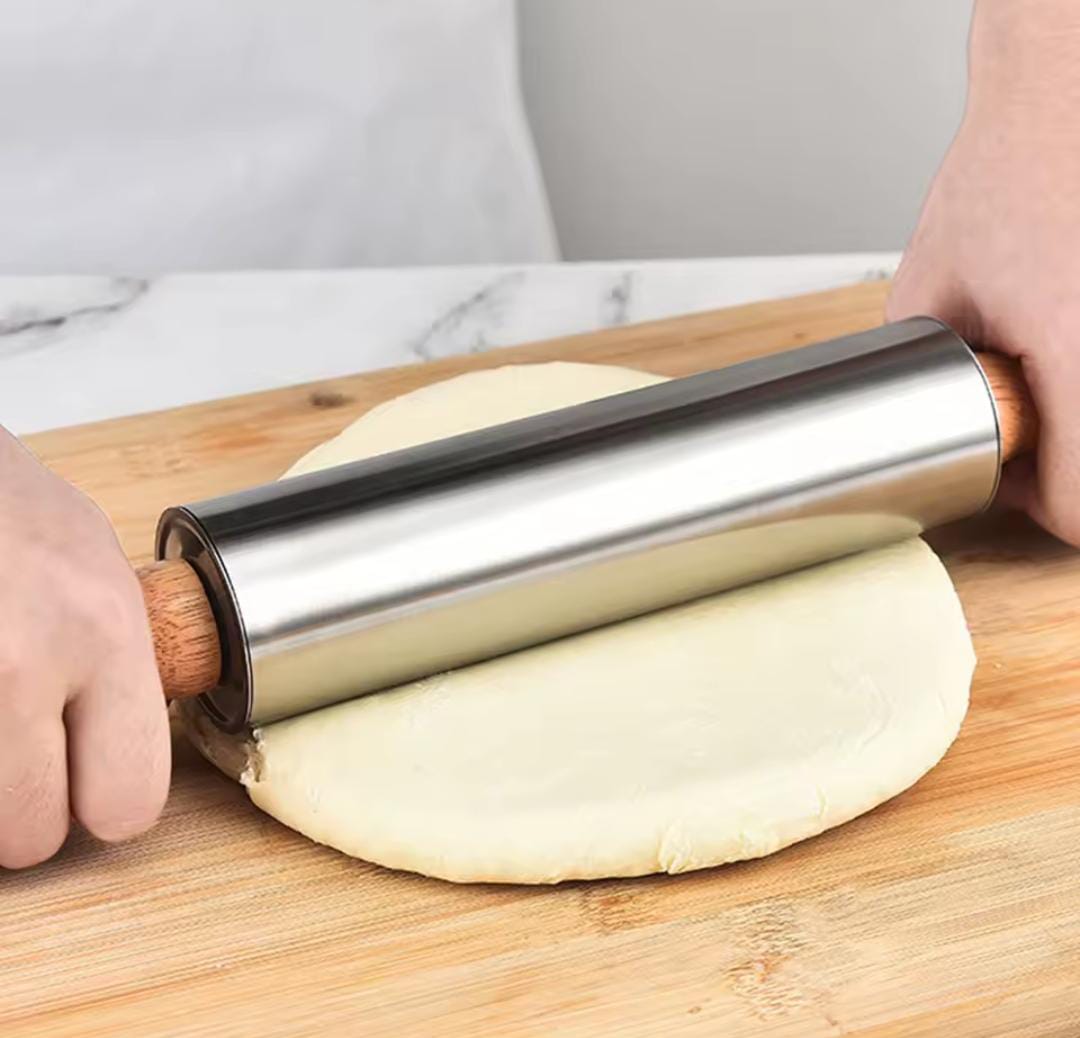 Stainless rolling pin