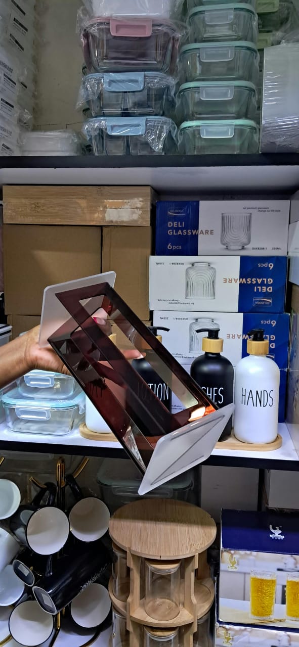High quality acrylic remote holder.