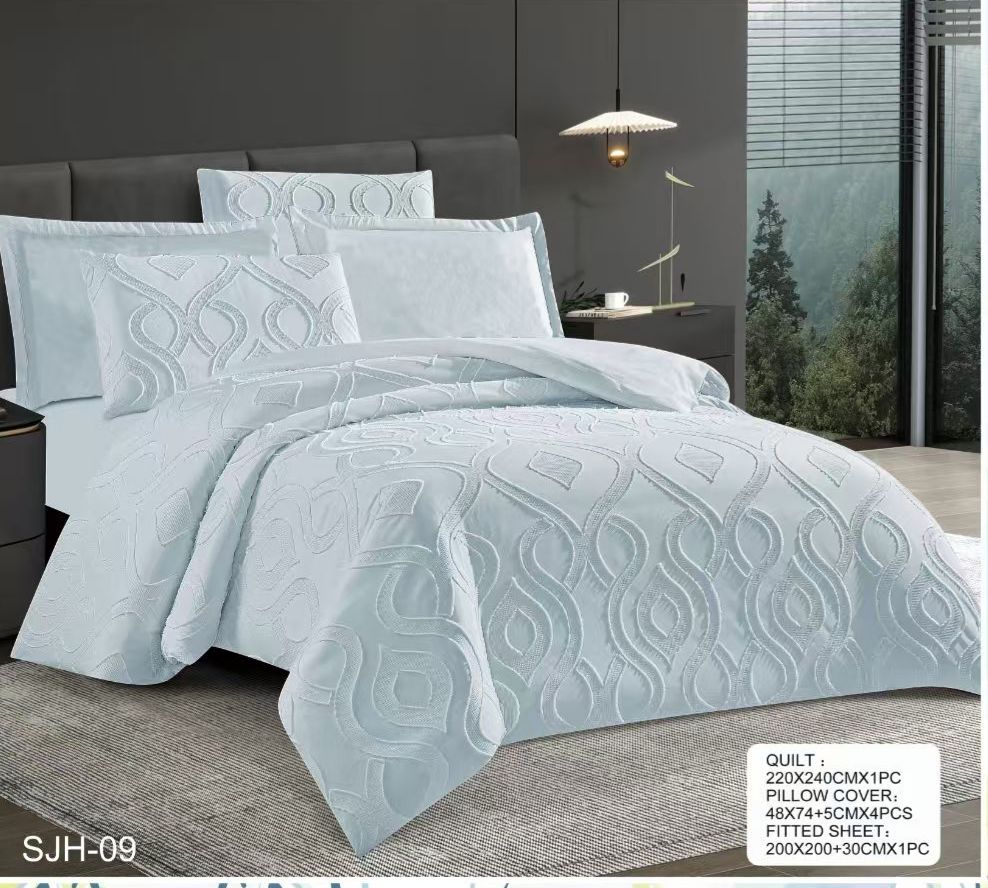 6 pcs Tufted Duvetcover