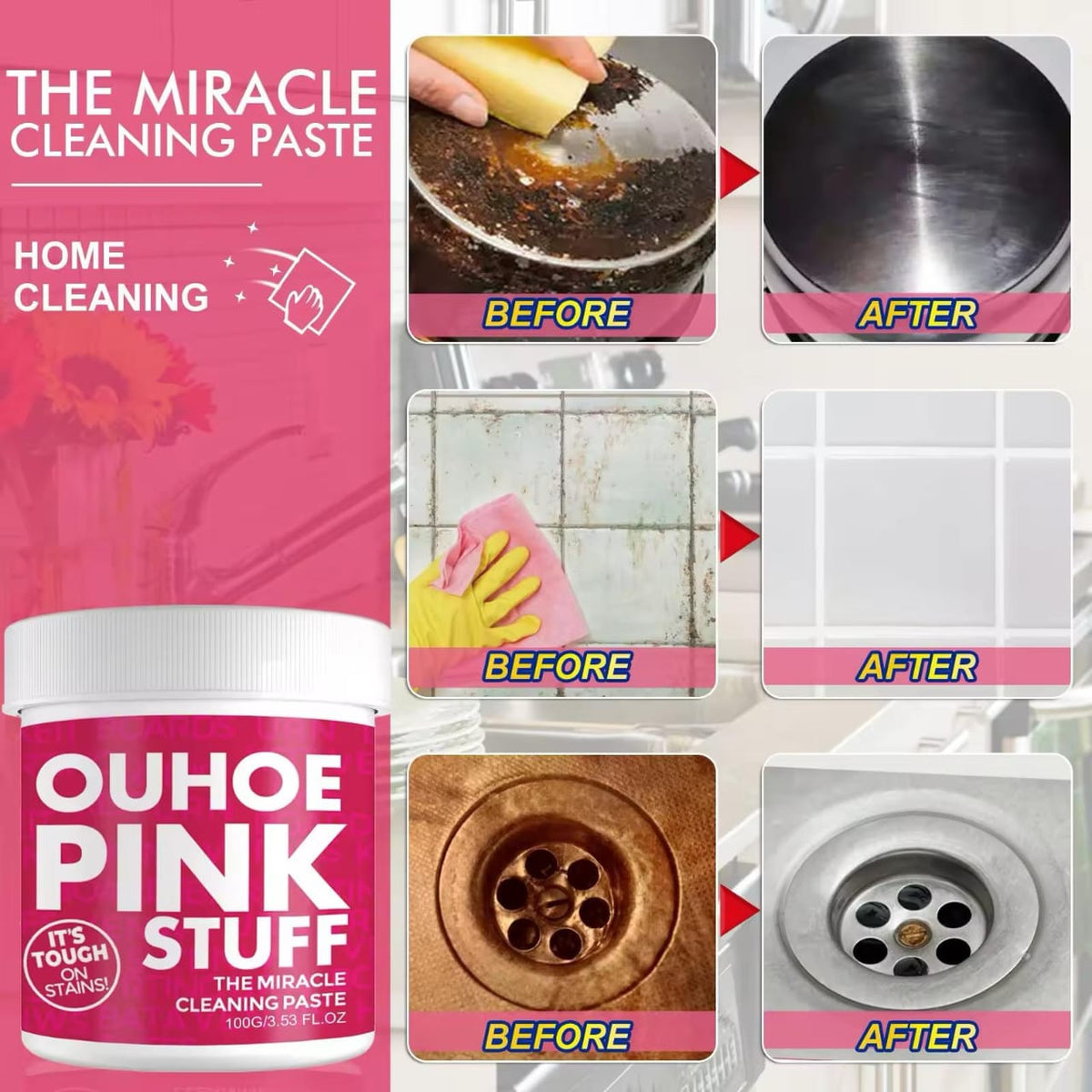 100g pink stuff Multipurpose Cleaner