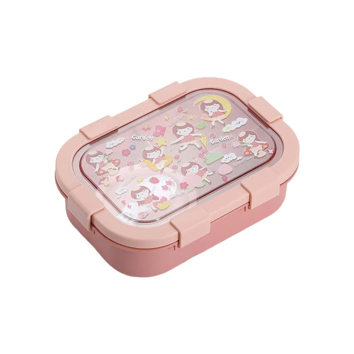 4-Compartment Bento Lunch Box
