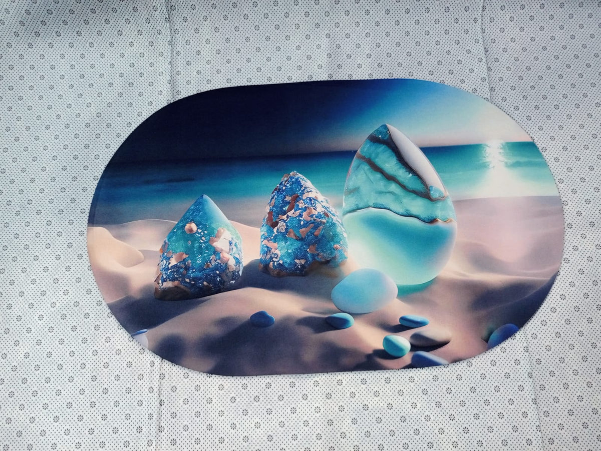 Super Absorbent oval rubber Mat