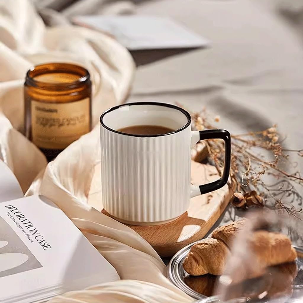 6 pcs mugs  concise ceramic