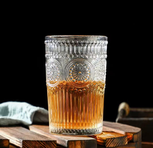 6PCS VINTAGE WATER/JUICE GLASS