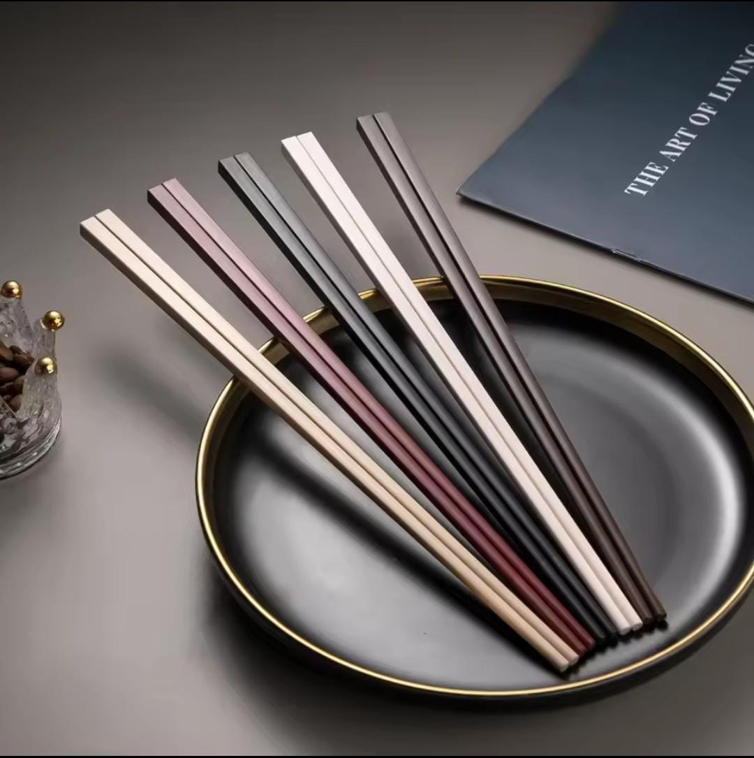 Chopstick Portable Sushi Sticks Reusable Chopsticks Lunch Tableware Dinnerware Kitchen