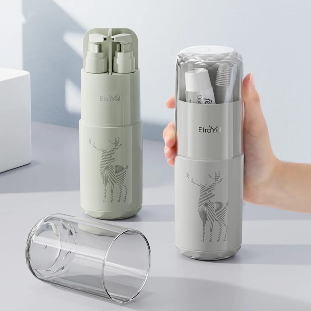 Etravel 7 in 1 Toothbrush Organizer