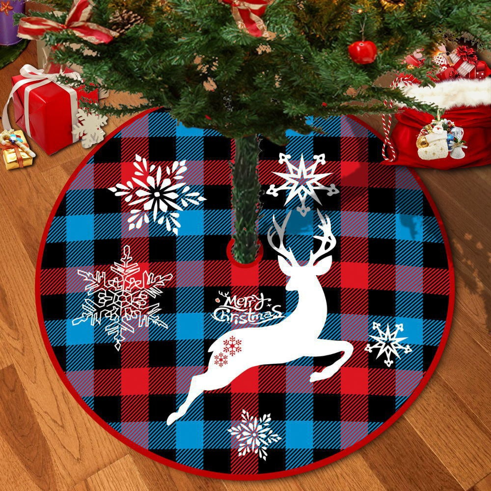 Flakes Christmas skirt 120cm