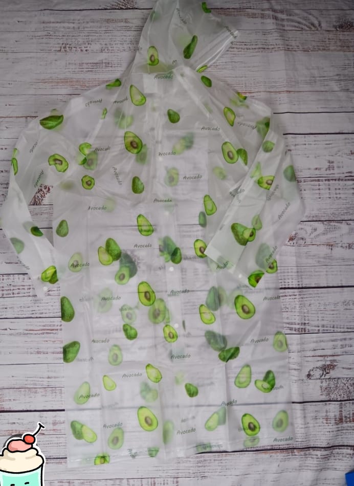 Full print/ floral rain coats for both kids & adults