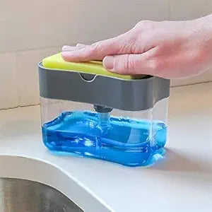 2 in 1 liquid soap pump / dispenser